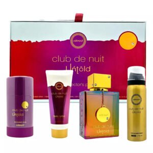Perfume Kit Armaf Club De Nuit Untold Unissex - (4 Unidades)