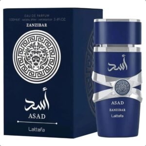 Perfume Arabe Lattafa Asad Zanzibar EDP 100ml Masculino